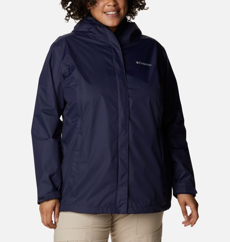 Women\'s Columbia Arcadia II Jackets Navy | Plus Size CA-VL580